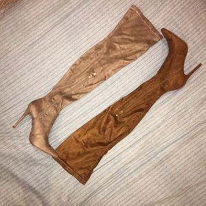 TWO PAIRS OF BRAND NEW THIGH HIGH BOOTS
